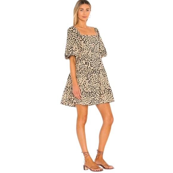 FAITHFULL THE BRAND Eryn Mini Dress - US 8 / AUS 12 New w/ Tags MSRP $225 - Picture 10 of 16
